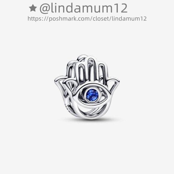 Pandora Hamsa Hand Charm|Pendant - Picture 1 of 2